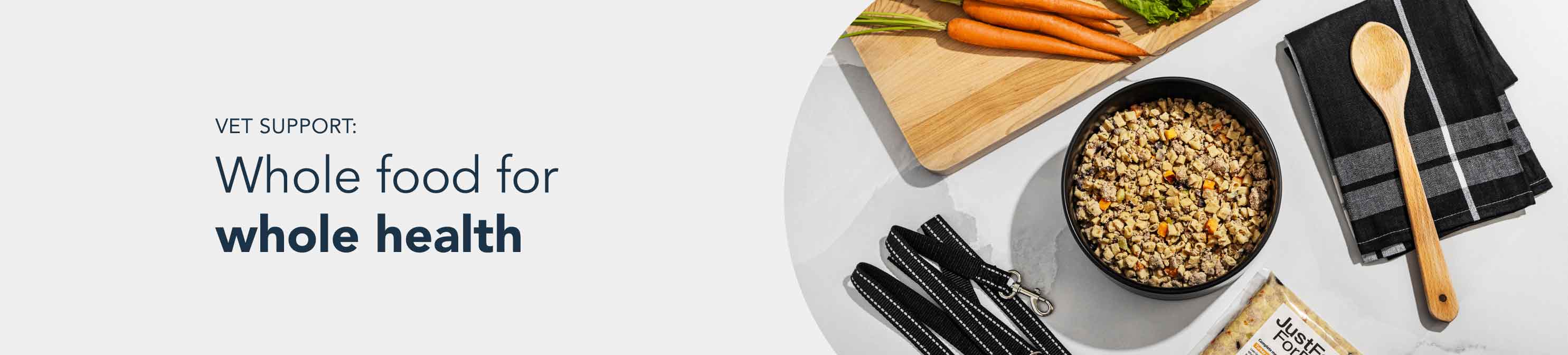 healthy meals for dogs banner tablet