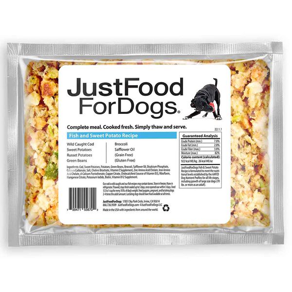 Fish & Sweet Potato 18 oz (7 Pack) Small Box